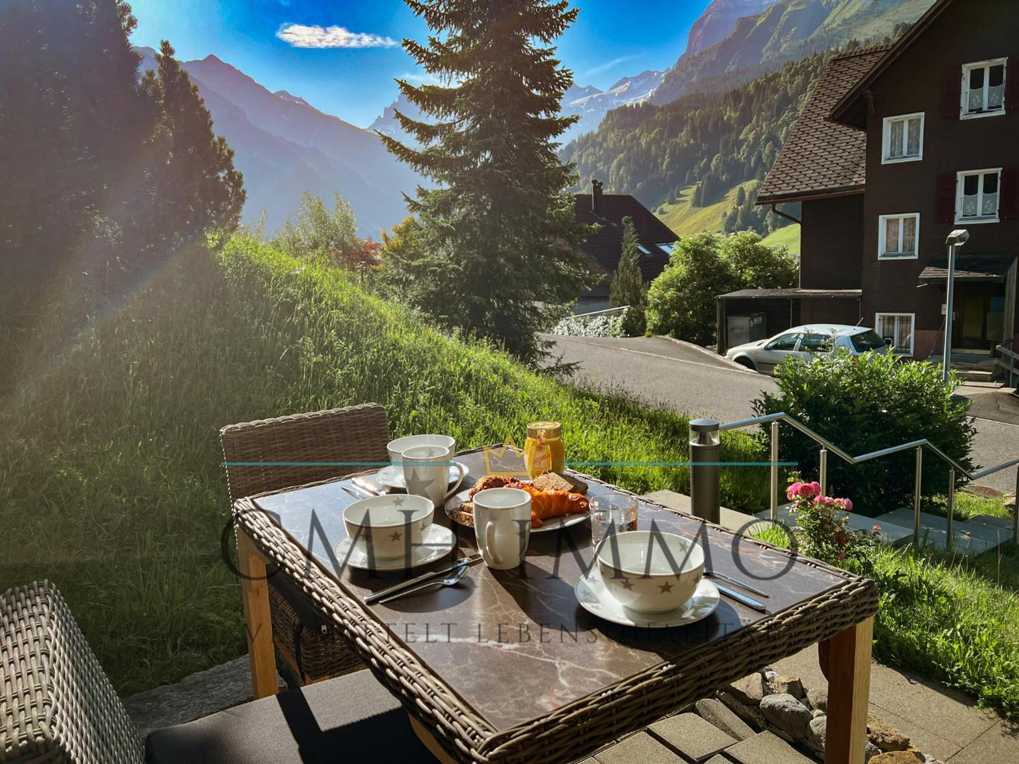 Heimeliges Studio See Und Berg Daire Engelberg Dış mekan fotoğraf